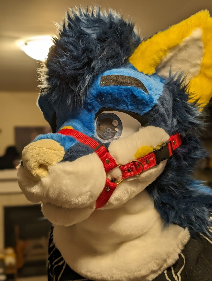 CHESTNUT BROWN Basic Fursuit Muzzle