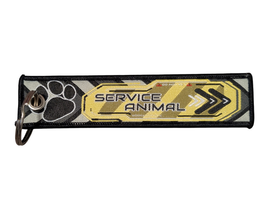 SERVICE ANIMAL Jet Tag