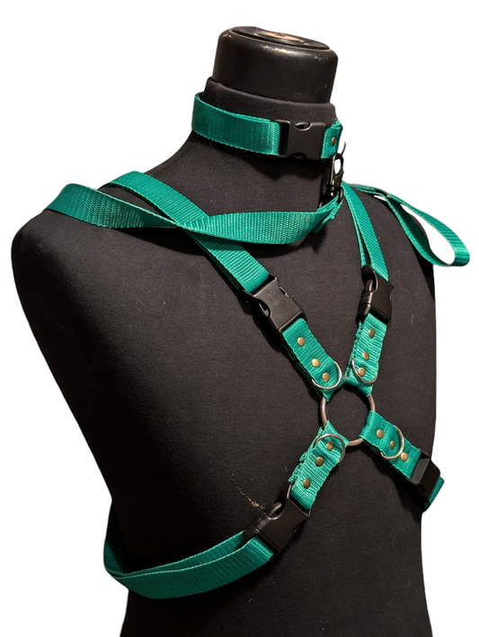 FOREST GREEN X HARNESS