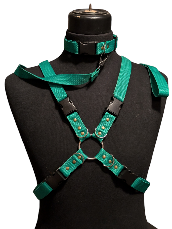 FOREST GREEN X HARNESS