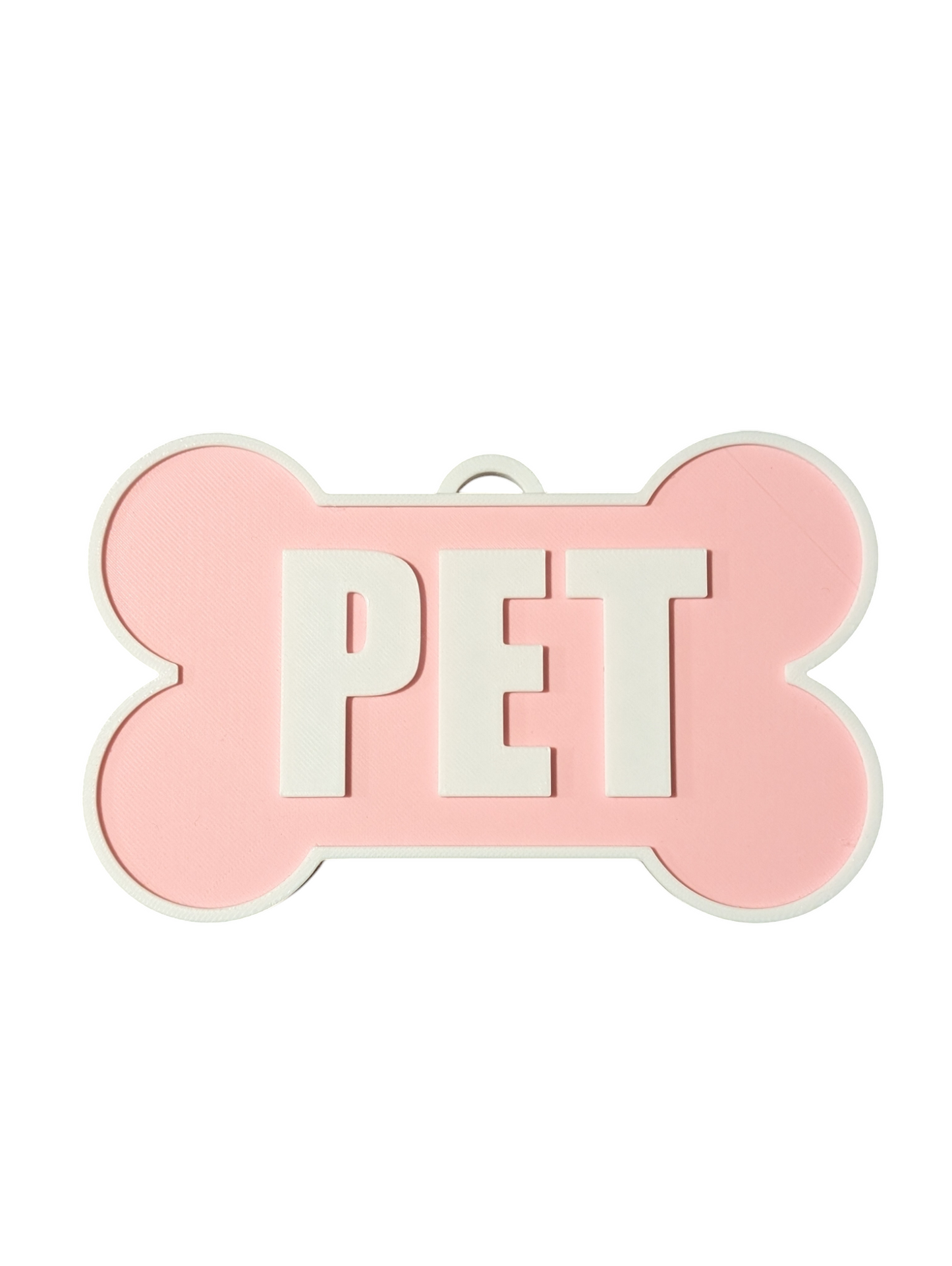 PINK PET Fursuit Collar Tag