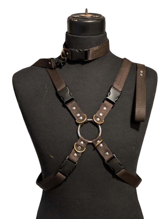 CHESTNUT BROWN X HARNESS